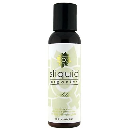 Sliquid Lubricants Organics Silk Hybrid Intimate Lubricant, 59ml | Water & Silicone Blend, Organic & Vegan thumbnail 1