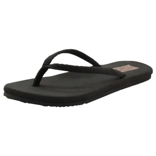 Flojos Fiesta Flat Women’s Charcoal Size 7 US | Comfortable, Durable Flip Flops with Arch Support thumbnail 1