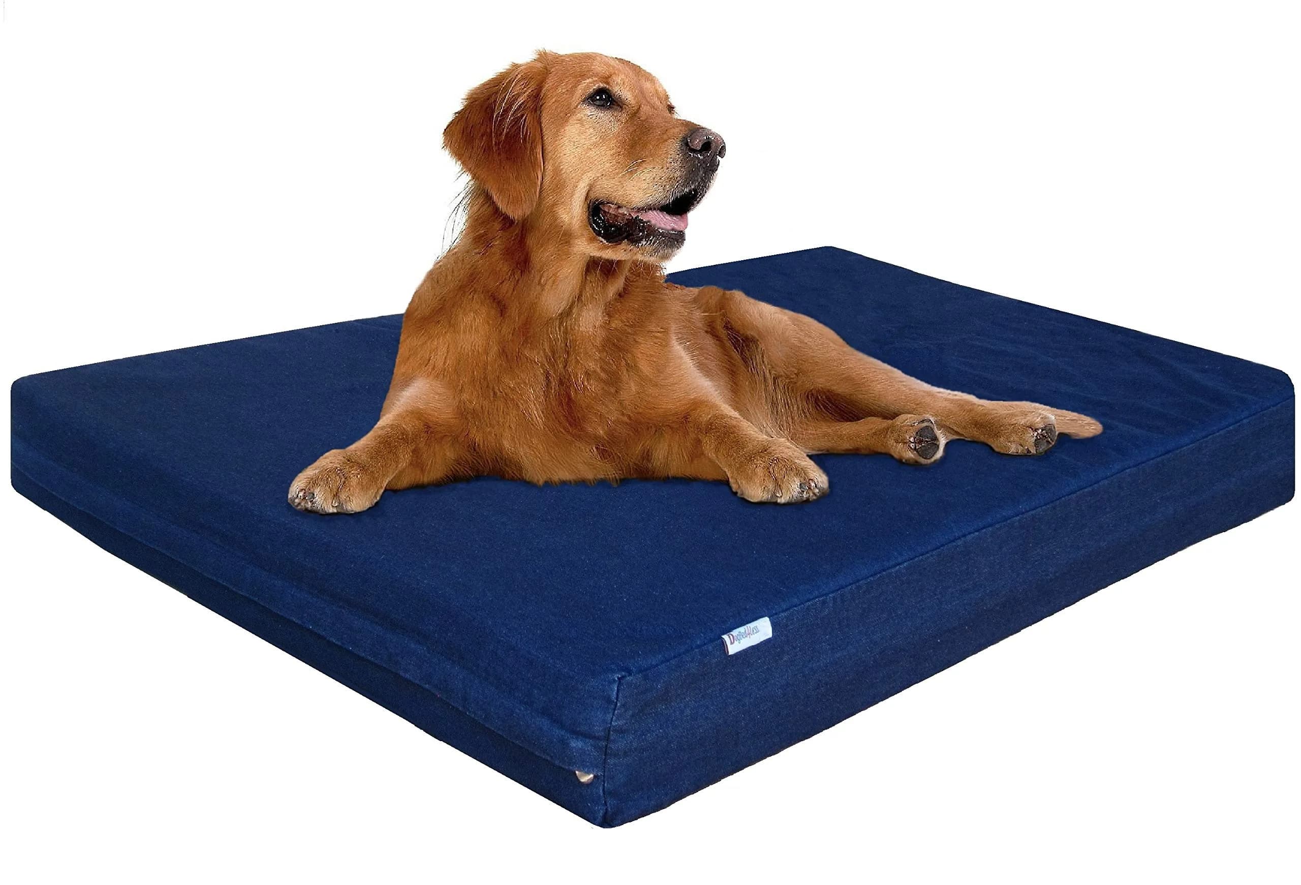 Dogbed4less Extra Large Gel-Infused Memory Foam Dog Bed | Orthopedic Support for XL Breeds