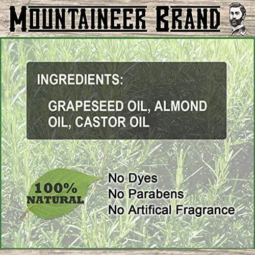 Mountaineer Brand Natural Unscented Beard Oil 60ml (2 Fl Oz) | Hydrates, Softens & Conditions for Beard Growth thumbnail 4