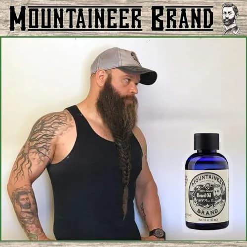 Mountaineer Brand Natural Unscented Beard Oil 60ml (2 Fl Oz) | Hydrates, Softens & Conditions for Beard Growth thumbnail 5