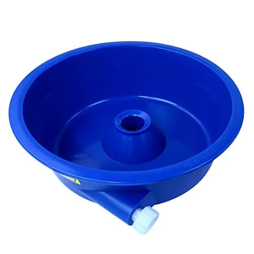 Blue Bowl Concentrator Kit with Pump, Leg Levelers, Vial - Gold Mining Equipment 2.3 kg (5 lb) | Portable Fine Gold Recovery System thumbnail 3