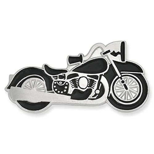 PinMart Motorcycle Biker Chopper Enamel Lapel Pin - 5 Pack | Rider Pride & Versatile Accessory (70-120 chars) thumbnail 1