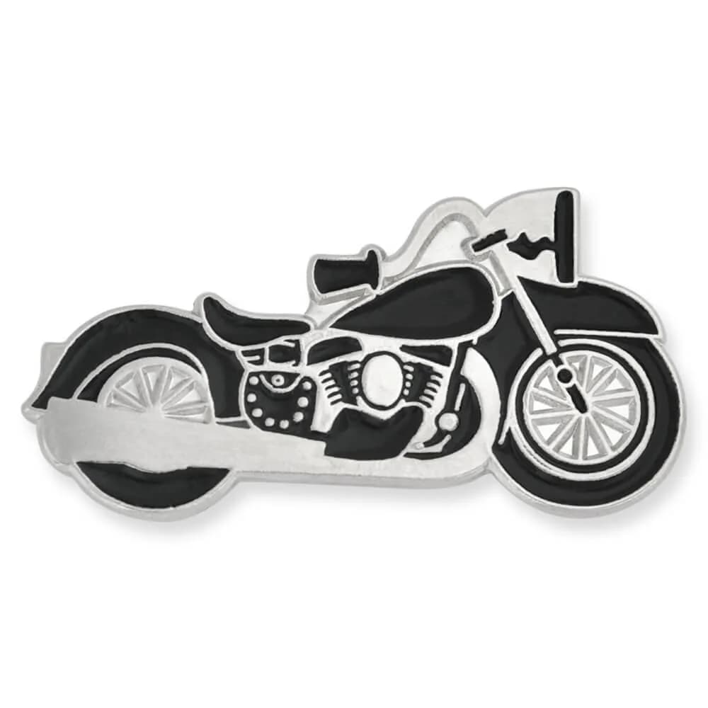 PinMart Motorcycle Biker Chopper Enamel Lapel Pin - 10 Pack | Rider Pride & Durable Finish — Mortocycle Chopper