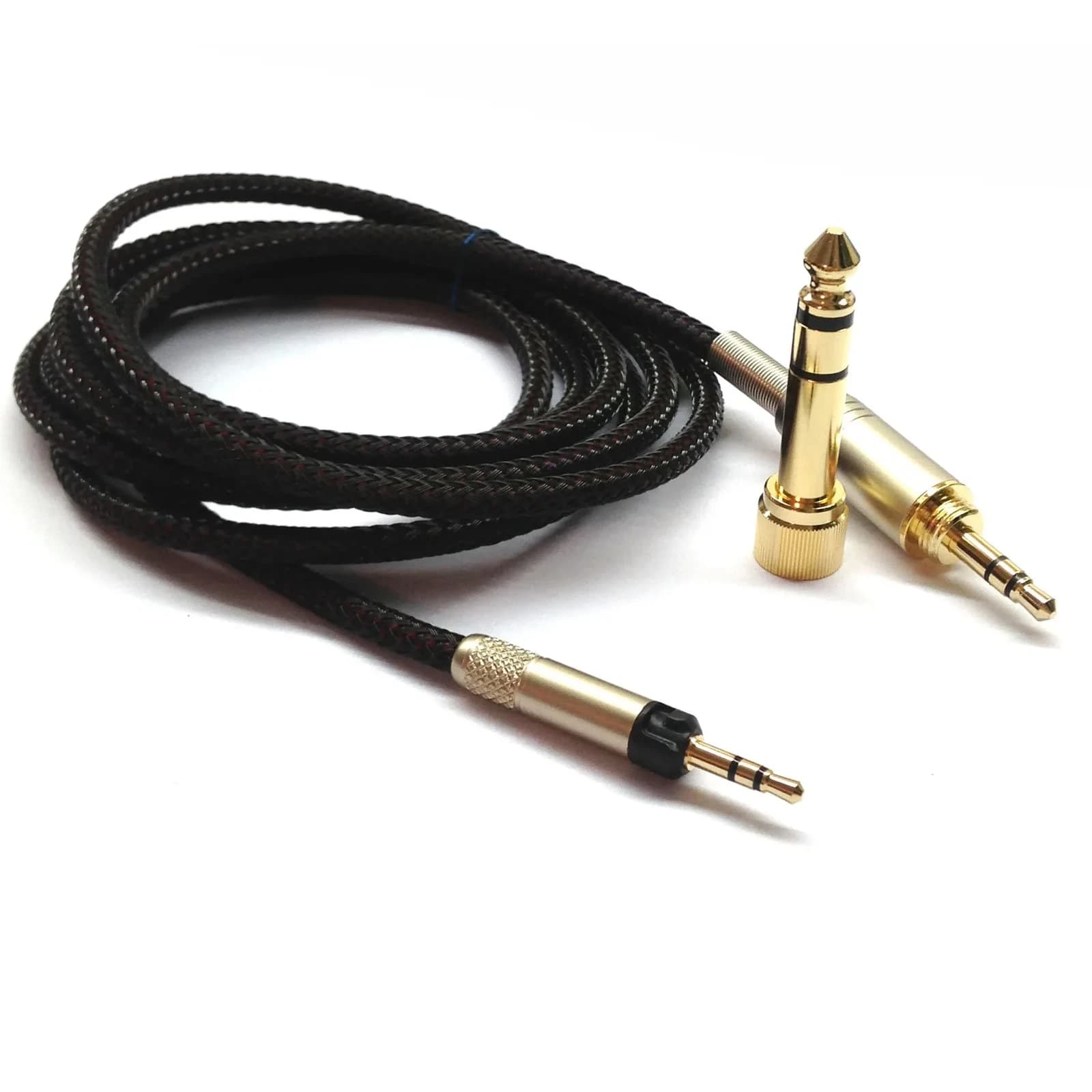 NewFantasia Replacement Audio Upgrade Cable for Sennheiser HD598, HD599, HD560s, HD620S, HD400PRO 3m (9.9ft) | HIFI Sound Extension Cord — the same as our picture show