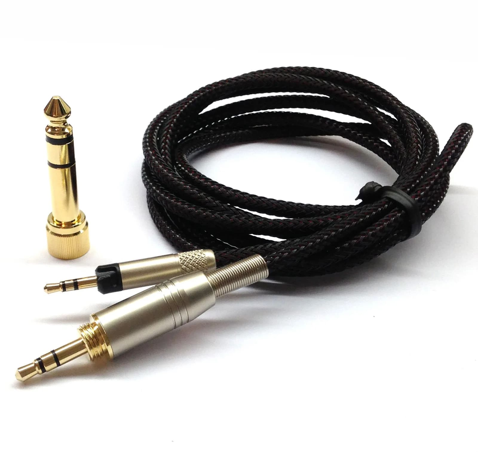 NewFantasia Replacement Audio Upgrade Cable for Sennheiser HD598, HD599, HD560s, HD620S Headphones | 1.5m (4.9ft) Braided OFC Wire — 3m