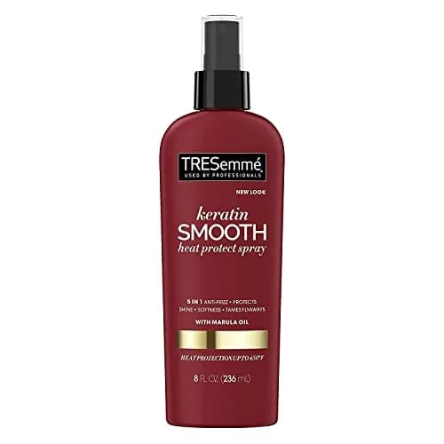 TRESemmé Keratin Smooth Heat Protect Spray with Marula Oil, 236ml (8 Fl Oz) | Shields Hair from Heat Up to 450°F thumbnail 1
