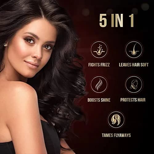 TRESemmé Keratin Smooth Heat Protect Spray with Marula Oil, 236ml (8 Fl Oz) | Shields Hair from Heat Up to 450°F thumbnail 5