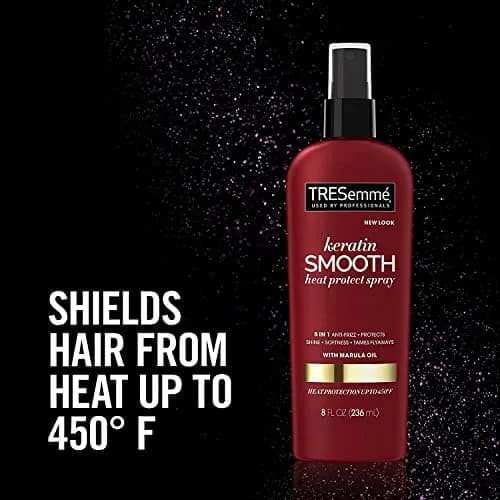TRESemmé Keratin Smooth Heat Protect Spray with Marula Oil, 236ml (8 Fl Oz) | Shields Hair from Heat Up to 450°F thumbnail 4