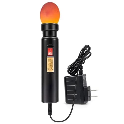 Magicfly Bright Cool LED Egg Candler Tester 15cm x 3.5cm | Safe Egg Incubation Light thumbnail 1