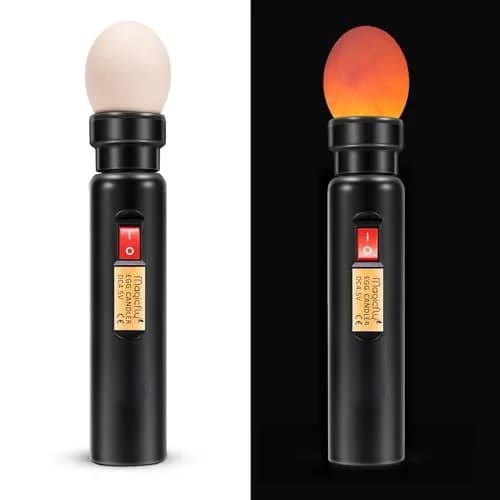 Magicfly Bright Cool LED Egg Candler Tester 15cm x 3.5cm | Safe Egg Incubation Light thumbnail 4
