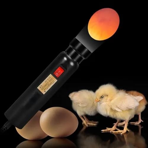 Magicfly Bright Cool LED Egg Candler Tester 15cm x 3.5cm | Safe Egg Incubation Light thumbnail 5