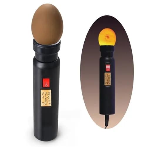 Magicfly Bright Cool LED Egg Candler Tester 15cm x 3.5cm | Safe Egg Incubation Light thumbnail 2