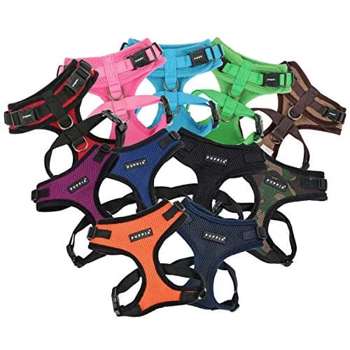 Puppia RiteFit Harness with Adjustable Neck, X-Large, Purple | Well-Designed Dog Vest Harness for Comfort & Fit thumbnail 3