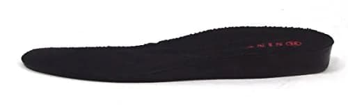 siny Full Length Shoe Insoles Height Increase Cushion 2cm | Urethane, Black, Men’s US 7-11 thumbnail 2