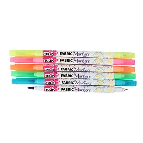 Tulip Fabric Markers 14 Pack - Dual Tip, Washable & Permanent for Art & Sewing thumbnail 3