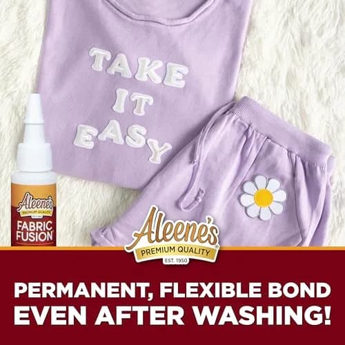 Aleene's Fabric Fusion Glue 0.66 fl oz (18.7 ml) 3-Pack | Permanent Fabric Adhesive for Clothing & Crafts thumbnail 7