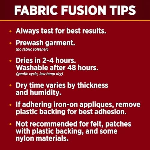 Aleene's Fabric Fusion Glue 0.66 fl oz (18.7 ml) 3-Pack | Permanent Fabric Adhesive for Clothing & Crafts thumbnail 2