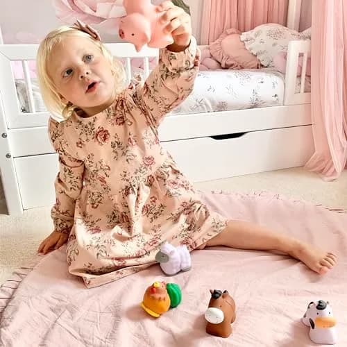 Melissa & Doug Pop Blocs Farm Animals Educational Baby Toy - 10 Linkable Pieces | Fine Motor & Cognitive Development thumbnail 7