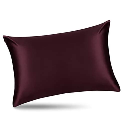 ALASKA BEAR Queen Silk Pillowcase & Hypoallergenic Silk Scrunchie Set | 100% Mulberry Silk, 20x30 in, Breathable & Skin-Friendly thumbnail 2