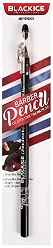 Black Ice Spray Barber Pencil (Black) | Professional Hairline Drawing Tool thumbnail 1