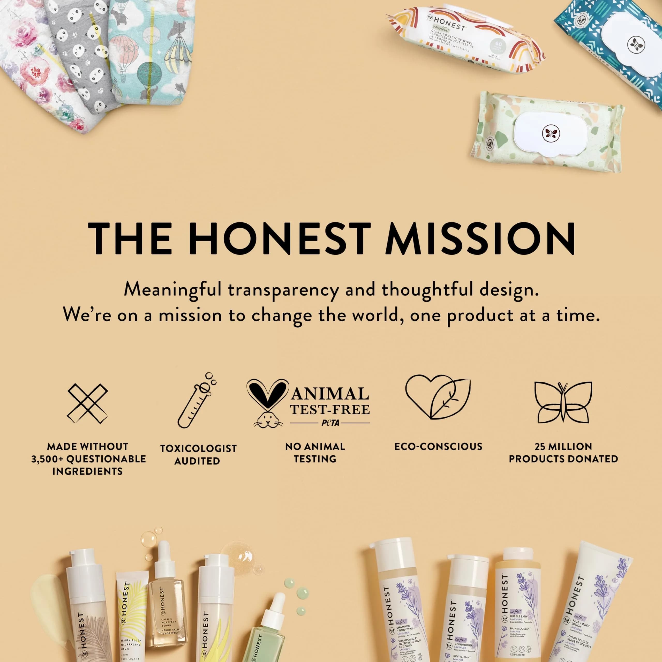 The Honest Company Hypoallergenic Diaper Rash Cream | Zinc Oxide 2.5 oz (70g) | NEA Recognized, Cruelty Free - view 7