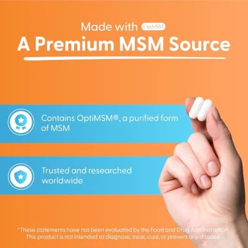 Doctor's BEST Glucosamine Chondroitin MSM, Non GMO, 360 Capsules | Joint & Beauty Support thumbnail 4