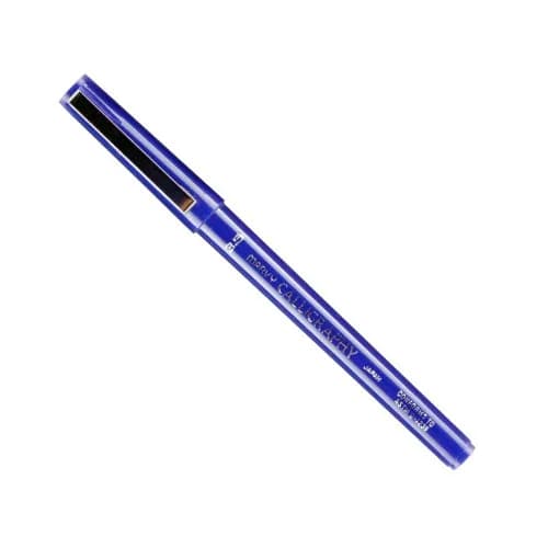 Uchida Calligraphy Marker 3.5mm Blue | Acid-Free, Non-Toxic Water-Based Dye Ink thumbnail 1