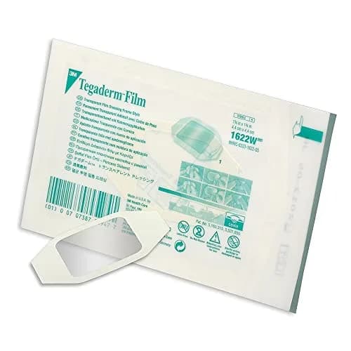 Tegaderm Transparent Film Dressing Frame Style 1622W 1-3/4 in x 1-3/4 in | Waterproof, Hypoallergenic, Long Wear thumbnail 1