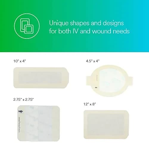 Tegaderm™ Transparent Film Dressing Frame Style, 1627 | Waterproof, Breathable, Hypoallergenic, 4x10 inch, 20/ct thumbnail 4