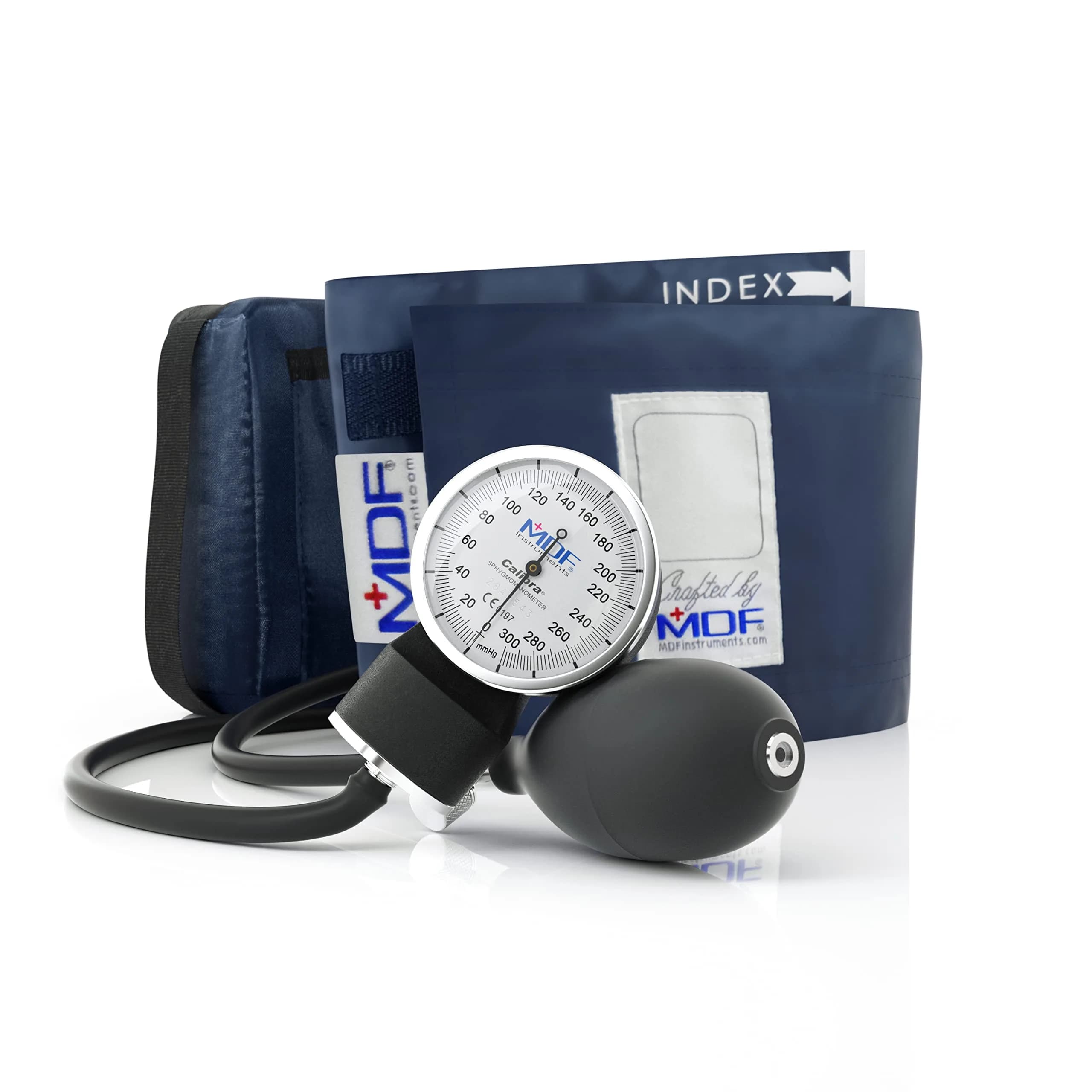 MDF Instruments Calibra Aneroid Professional Sphygmomanometer with Adult Cuff & Case | Lifetime Calibration - main product image