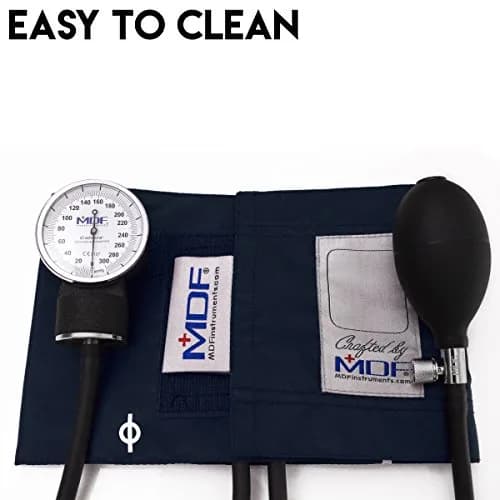 MDF Instruments Calibra Aneroid Professional Sphygmomanometer with Adult Cuff & Case | Lifetime Calibration thumbnail 7