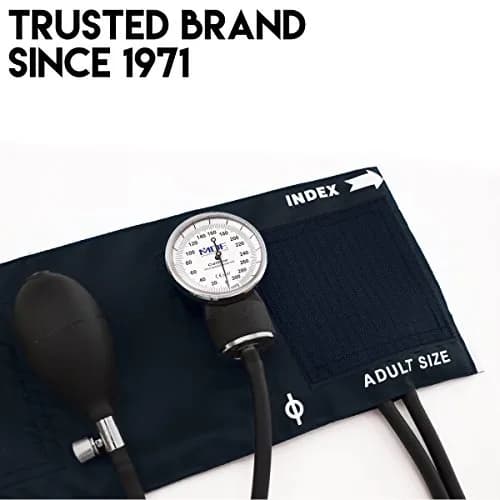MDF Instruments Calibra Aneroid Professional Sphygmomanometer with Adult Cuff & Case | Lifetime Calibration thumbnail 2