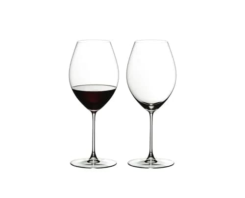 Riedel Veritas Old World Syrah Glass Set of 2 | Classic Old World Wine Aroma Focus thumbnail 1