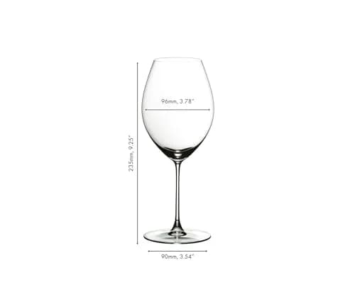 Riedel Veritas Old World Syrah Glass Set of 2 | Classic Old World Wine Aroma Focus thumbnail 4