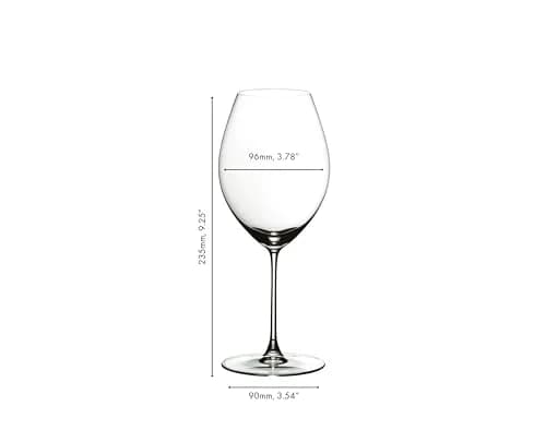 Riedel Veritas Old World Syrah Glass Set of 2 | Classic Old World Wine Aroma Focus thumbnail 5