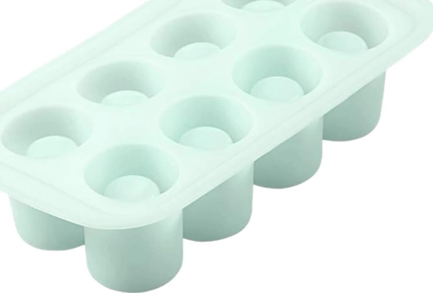 Wilton Round Shot Glass Silicone Mold, 8-Cavity | Makes Edible Shot Glasses for Parties