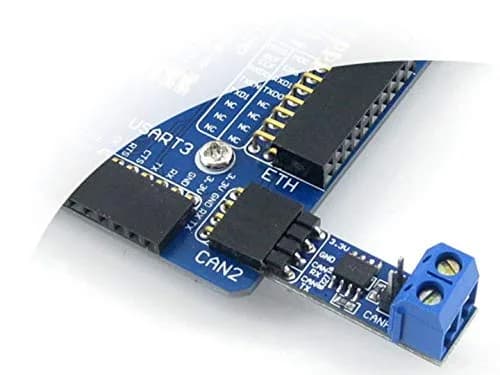 waveshare SN65HVD230 CAN Board Connecting MCUs to CAN Network Features ESD Protection Communication Evaluation Development Board 3.3V thumbnail 3