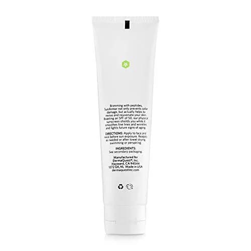 DermaQuest Peptide Vitality SunArmor SPF 50 Sunscreen Moisturizer for Dry Skin | Anti Aging Titanium Dioxide & Zinc Oxide thumbnail 2