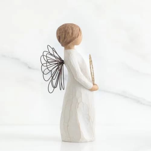 Willow Tree Sweetheart Angel Figurine 13.5cm (5.35") | Hand-Painted Resin Sculpture thumbnail 4