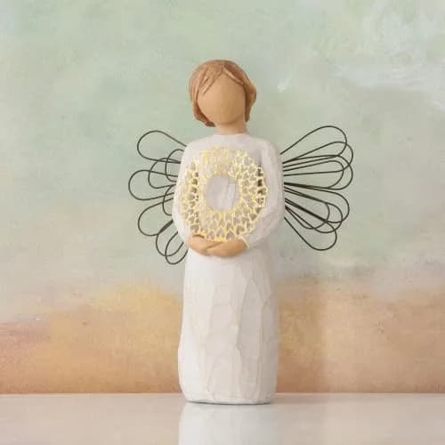 Willow Tree Sweetheart Angel Figurine 13.5cm (5.35") | Hand-Painted Resin Sculpture thumbnail 5