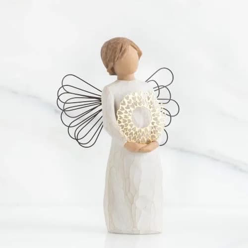 Willow Tree Sweetheart Angel Figurine 13.5cm (5.35") | Hand-Painted Resin Sculpture thumbnail 2