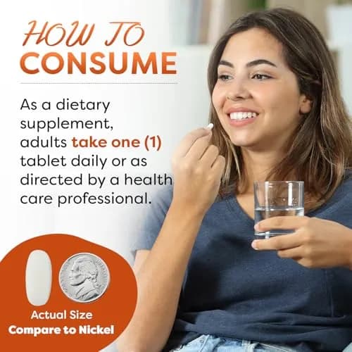 Best Naturals MSM 1500 mg 180 Tablets | Unflavored, Gluten-Free, Non-GMO, Made in USA thumbnail 3