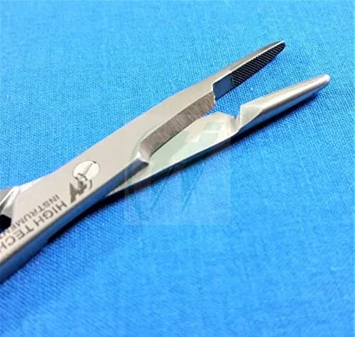 HIGH TECH INSTRUMENTS Olsen Hegar Needle Holder 6.5" with Tungsten Carbide Inserts | Surgical Grade Steel thumbnail 4