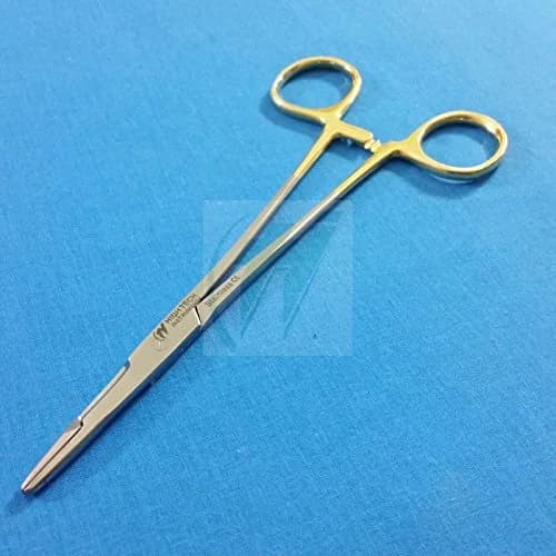 HIGH TECH INSTRUMENTS Olsen Hegar Needle Holder 6.5" with Tungsten Carbide Inserts | Surgical Grade Steel thumbnail 2