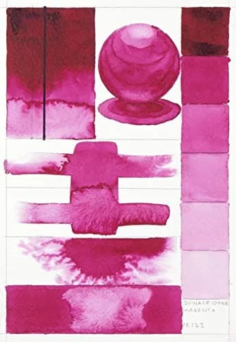 GOLDEN QoR Artist Watercolors Quinacridone Magenta 11 ml (0.37 Fl Oz) | Professional Grade Watercolor Paint thumbnail 5