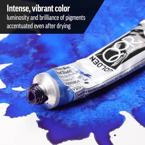 GOLDEN QoR Artist Watercolors Quinacridone Magenta 11 ml (0.37 Fl Oz) | Professional Grade Watercolor Paint thumbnail 3