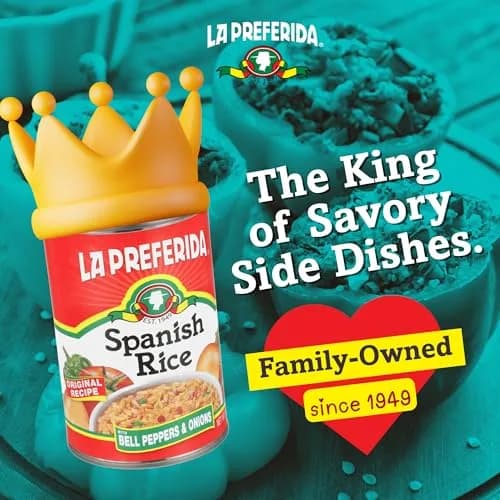 LA PREFERIDA Spanish Rice - Quick & Easy, Vegan, 15 oz (Pack of 24) | Robust Tomato & Bell Pepper Sauce thumbnail 4