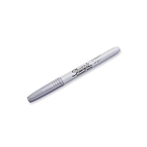 Sharpie Fine Point Metallic Silver Permanent Marker, 36 Count | Fade & Water Resistant, Oil-Based Ink thumbnail 2