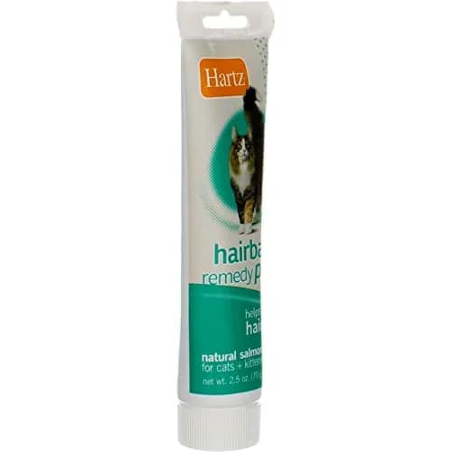 Hartz Hairball Remedy Plus Salmon Flavored Paste for Cats and Kittens 15oz (2.5oz Tubes, Pack of 6) | Supports Healthy Digestion & Elimination thumbnail 2
